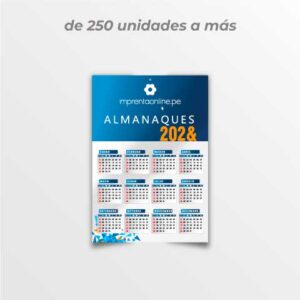 almanaques 50x35 centimetros vertical