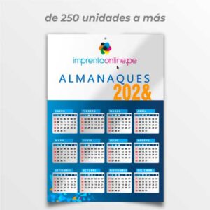 almanaques 70x50 centimetros vertical