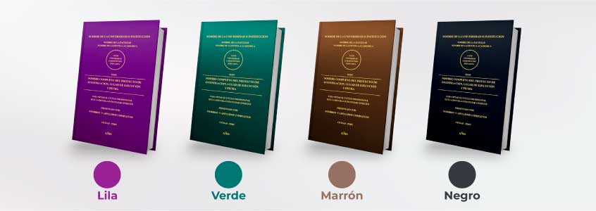 imagen de los colores del empastado