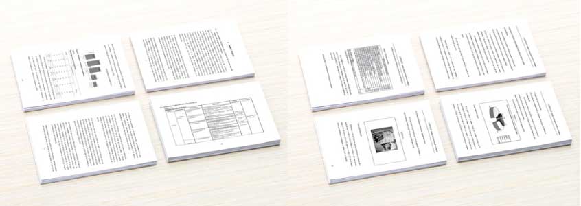 ejemplos impresiones blanco y negro
