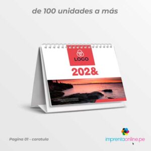 calendario de escritorio 12 por 16 centimetros caratula pagina 1