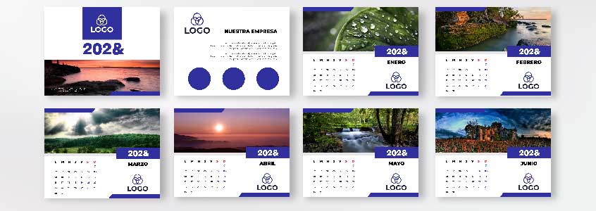 caratula, páginas de presentación, meses de enero a junio