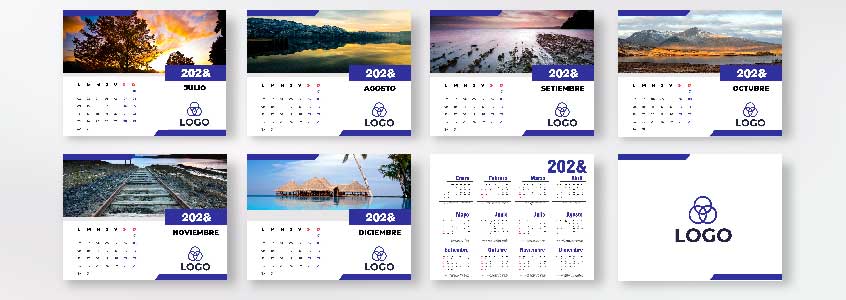 meses de julio a diciembre, paginas fechas siguiente año, pagina contracaratula