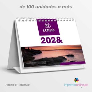 calendario de escritorio 17 por 23 centimetros carataula pagina 1