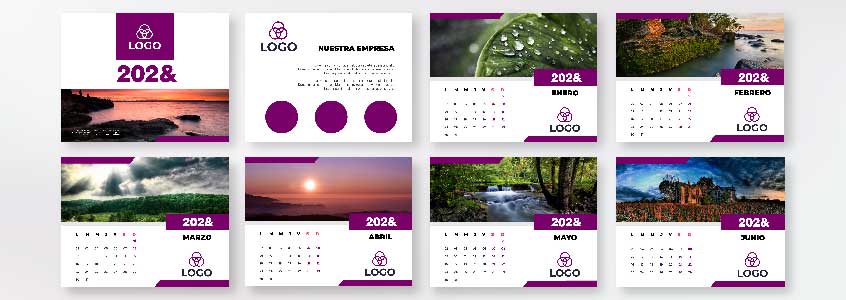 caratula, páginas de presentación, meses de enero a junio